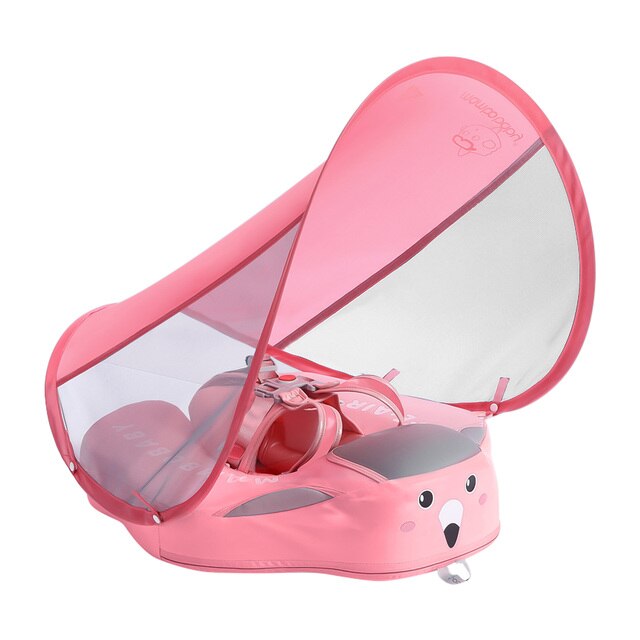 Waterproof Soft Baby Swimming Float With Sunshade