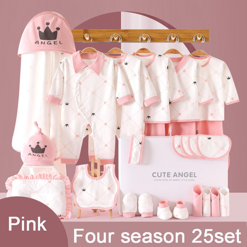 25 pcs Newborn Essentials Set (0-6m)