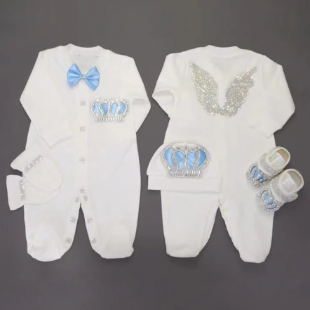 4pcs "Welcome Home" Baby Set