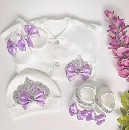 4pcs "Welcome Home" Baby Set